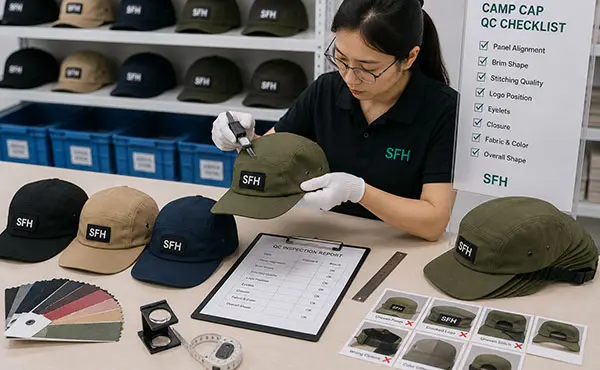 SFH-Camp-Cap-Quality-Inspection