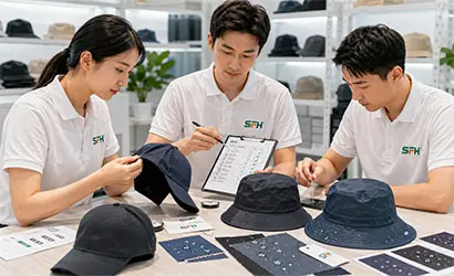 SFH-Waterproof-Cap-Quality-Inspection